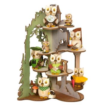 Preview: Kuhnert Burg Ruine für MINI Eulen 31,5 x 25,5 x 32 cm